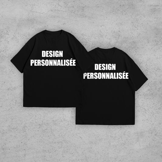 T-shirt oversize personnalisé